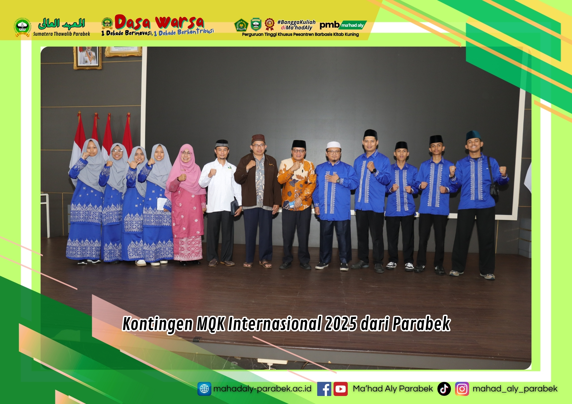 Santri Thawalib Parabek Wakili Sumbar di MQK Internasional 2025, Tampil di Kancah Dunia